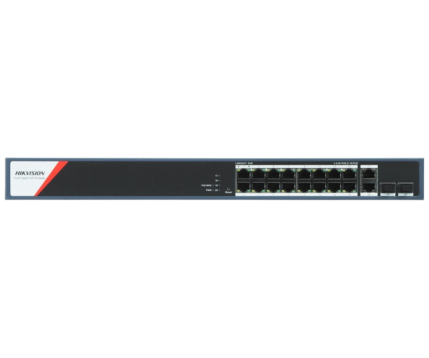 HIKVISION Hikvision DS-3E1520HP-SI-16P2T2F - RETI | TecnoCARE.net Sabaudia, Latina, Terracina, San Felice Circeo e Pontinia
