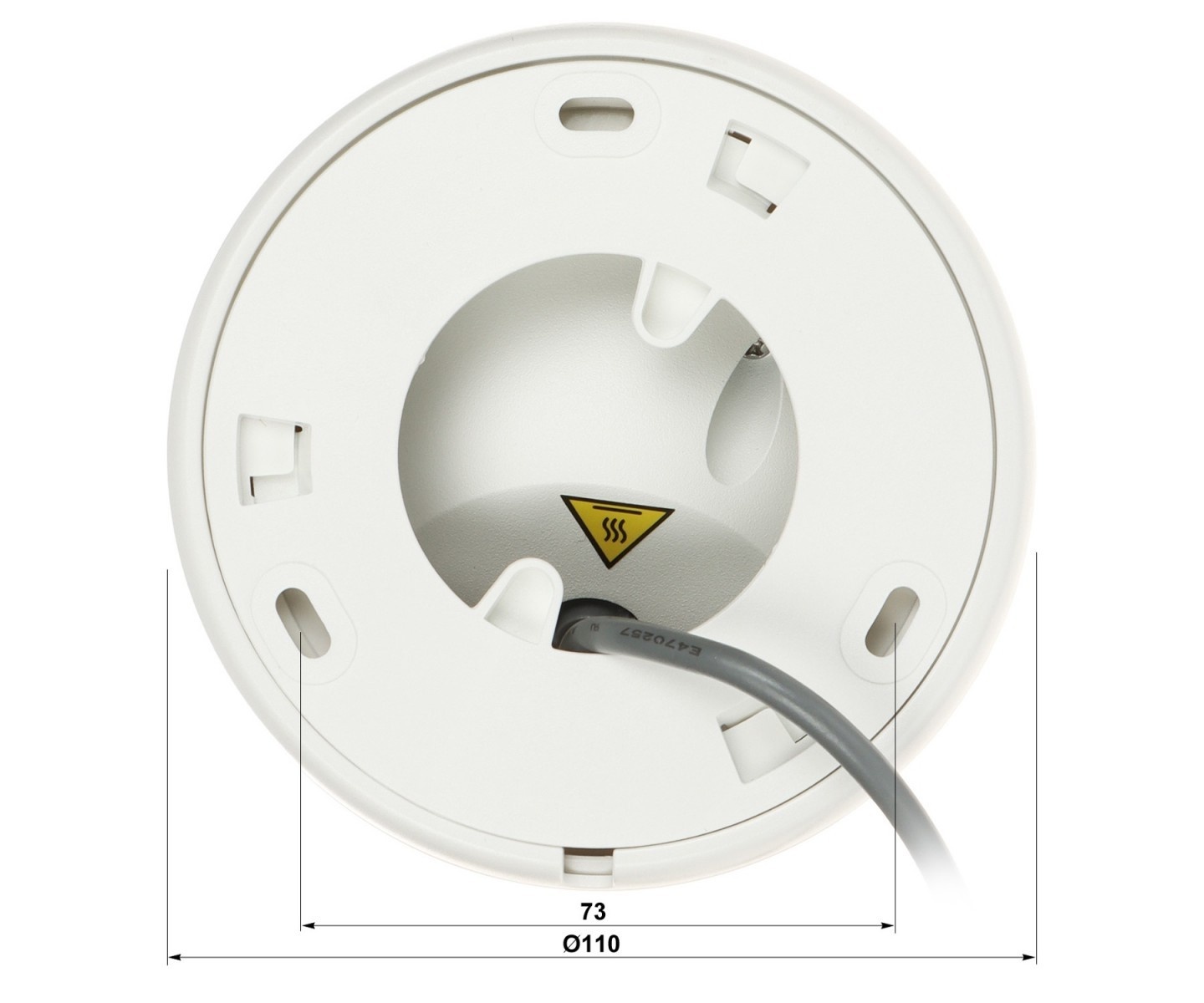 HIKVISION Hikvision DS-2CE72DF3T-LFS(2.8mm) Telecamera a cupola Turbo-HD 2Mpx - SISTEMI DI SORVEGLIANZA | TecnoCARE.net Sabaudia, Latina, Terracina, San Felice Circeo e Pontinia
