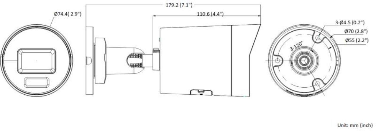 HIKVISION Hikvision DS-2CD2066G2H-IU(2.8mm) 6 MP Telecamera di rete Mini Bullet fissa alimentata da Darkfighter - SISTEMI DI SORVEGLIANZA | TecnoCARE.net Sabaudia, Latina, Terracina, San Felice Circeo e Pontinia