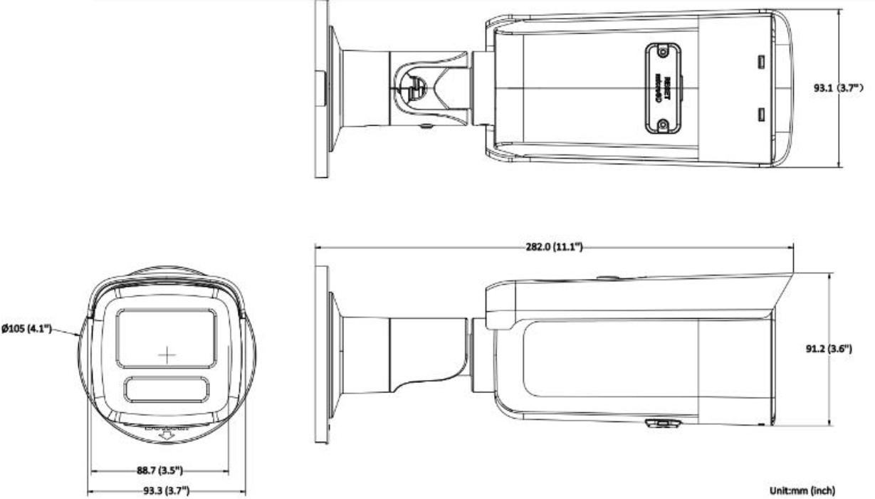 HIKVISION Hikvision DS-2CD2T66G2H-4I(2.8mm)/BLACK 6 MP Telecamera di rete Bullet fissa alimentata da Darkfighter - SISTEMI DI SORVEGLIANZA | TecnoCARE.net Sabaudia, Latina, Terracina, San Felice Circeo e Pontinia