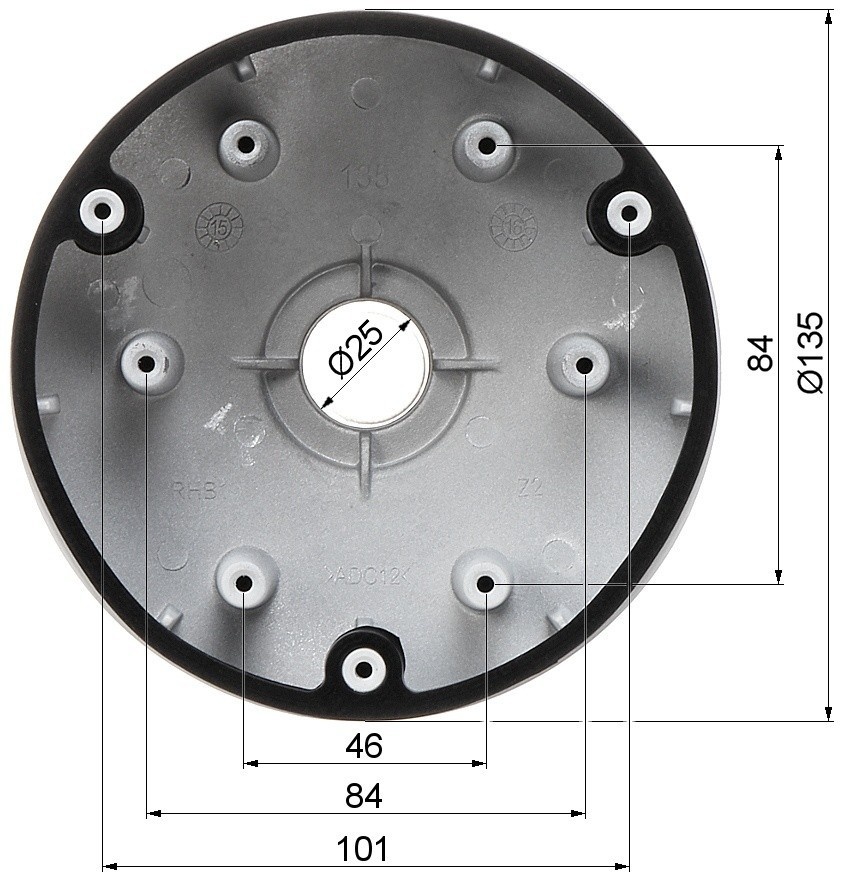 HIKVISION Hikvision DS-1271ZJ-135 Pendant Mount - SISTEMI DI SORVEGLIANZA | TecnoCARE.net Sabaudia, Latina, Terracina, San Felice Circeo e Pontinia