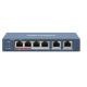 HIKVISION HIKVISION SWITCH 10/100 HI-POE METALLICO L2, UNMANAGED, 4 10/100M RJ45 POE PORTS, 2 10/100M RJ45 UPL - SWITCH E HUB | TecnoCARE.net Sabaudia, Latina, Terracina, San Felice Circeo e Pontinia