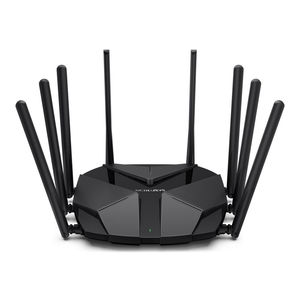 TP-LINK Mercusys MR90X router wireless Gigabit Ethernet Dual-band (2.4 GHz/5 GHz) Nero - RETI | TecnoCARE.net Sabaudia, Latina, Terracina, San Felice Circeo e Pontinia