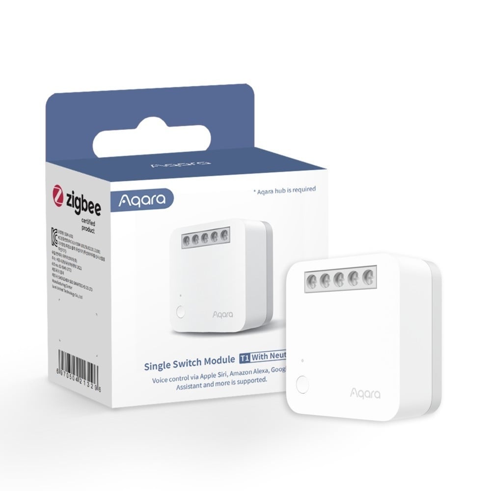 AQARA Aqara SSM-U01 controllo luce intelligente ad uso domestico Con cavo e senza cavo Bianco - DISPOSITIVI SMART PER LA CASA | TecnoCARE.net Sabaudia, Latina, Terracina, San Felice Circeo e Pontinia