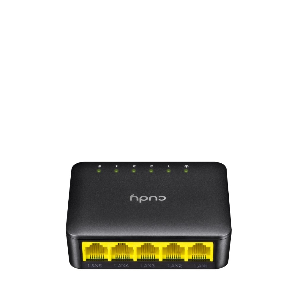 CUDY Cudy GS105D switch di rete Non gestito Gigabit Ethernet (10/100/1000) Nero - RETI | TecnoCARE.net Sabaudia, Latina, Terracina, San Felice Circeo e Pontinia