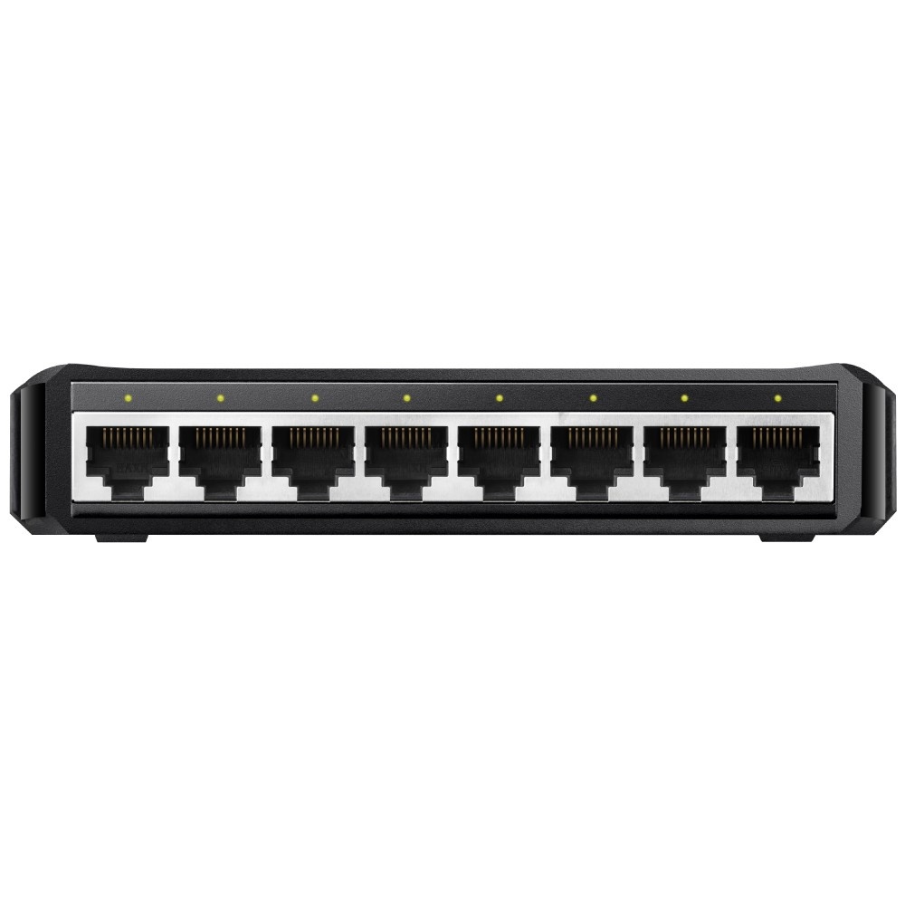 CUDY Cudy GS108D switch di rete Non gestito Gigabit Ethernet (10/100/1000) Nero - RETI | TecnoCARE.net Sabaudia, Latina, Terracina, San Felice Circeo e Pontinia