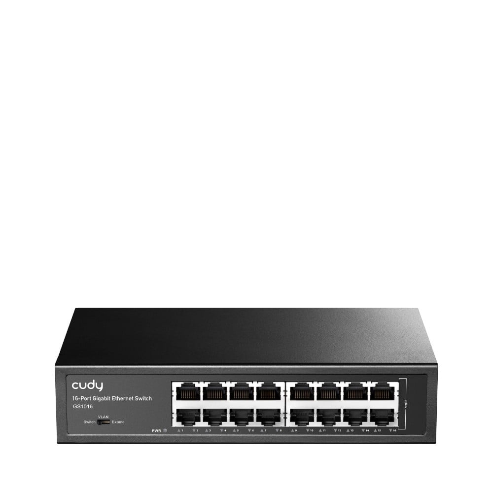 CUDY Cudy GS1016 switch di rete Non gestito Gigabit Ethernet (10/100/1000) Nero - RETI | TecnoCARE.net Sabaudia, Latina, Terracina, San Felice Circeo e Pontinia