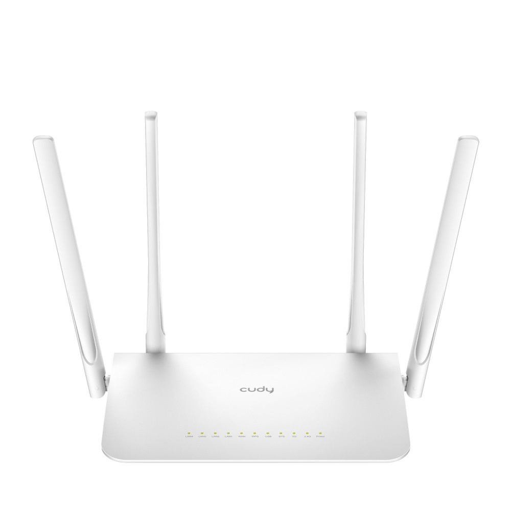 CUDY Cudy WR1300 router wireless Gigabit Ethernet Dual-band (2.4 GHz/5 GHz) Bianco - RETI | TecnoCARE.net Sabaudia, Latina, Terracina, San Felice Circeo e Pontinia
