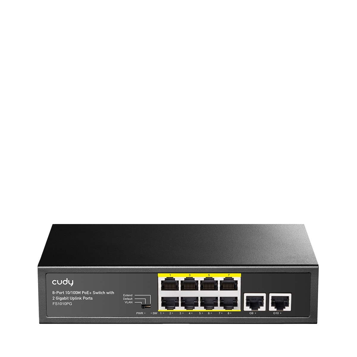 CUDY Cudy FS1010PG switch di rete Non gestito Fast Ethernet (10/100) Supporto Power over Ethernet (PoE) Nero - RETI | TecnoCARE.net Sabaudia, Latina, Terracina, San Felice Circeo e Pontinia
