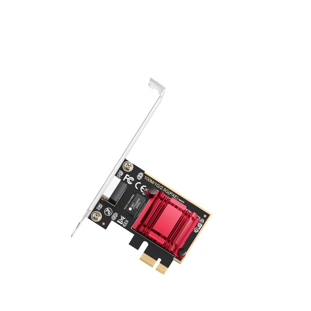 CUDY Cudy PE25 scheda di rete e adattatore Interno Ethernet 2500 Mbit/s - COMPONENTI | TecnoCARE.net Sabaudia, Latina, Terracina, San Felice Circeo e Pontinia