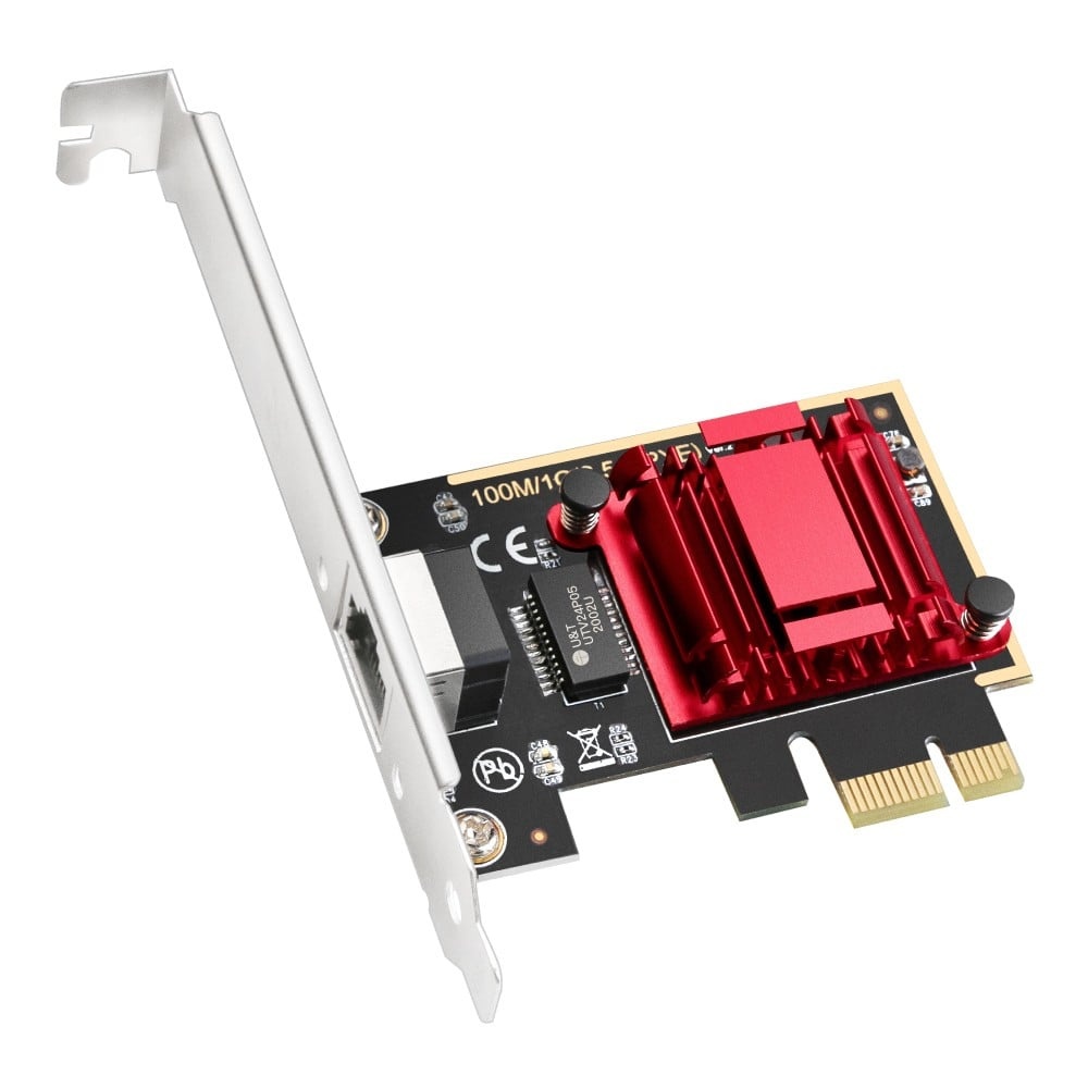 CUDY Cudy PE25 scheda di rete e adattatore Interno Ethernet 2500 Mbit/s - COMPONENTI | TecnoCARE.net Sabaudia, Latina, Terracina, San Felice Circeo e Pontinia