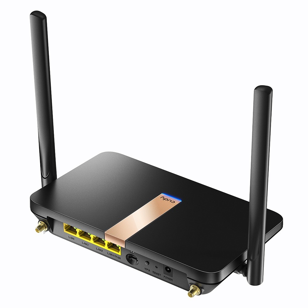 CUDY Cudy LT500D router wireless Fast Ethernet Dual-band (2.4 GHz/5 GHz) 4G Nero - RETI | TecnoCARE.net Sabaudia, Latina, Terracina, San Felice Circeo e Pontinia