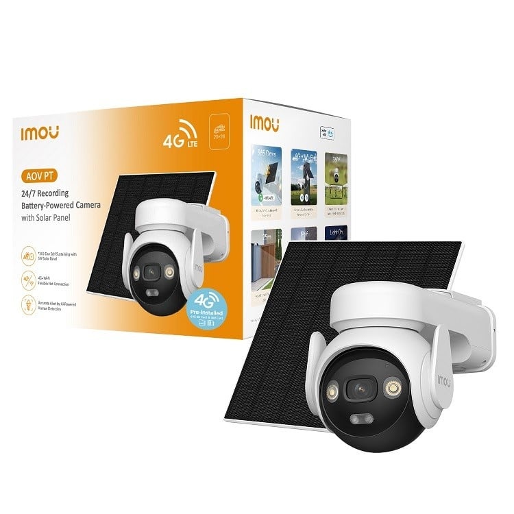 IMOU Imou IPC-B7ED-5M1TEA-EU/FSP14 AOV PT 5MP Telecamera IP PTZ esterna 5 MP - SISTEMI DI SORVEGLIANZA | TecnoCARE.net Sabaudia, Latina, Terracina, San Felice Circeo e Pontinia