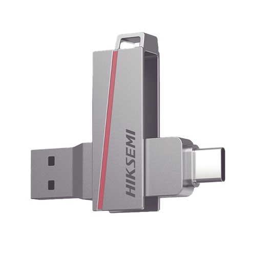 HIKVISION HIKVISION PEN DISK USB FLASH USB 3.2 64GB E307 DUAL SLIM METAL CASE SILVER - MEMORIE USB | TecnoCARE.net Sabaudia, Latina, Terracina, San Felice Circeo e Pontinia