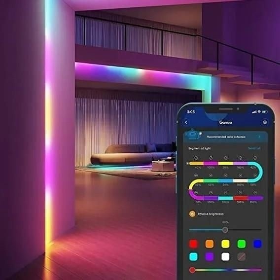 GOVEE Govee H615A Striscia LED 5m | Striscia LED | Wi-Fi, RGB - LAMPADINE | TecnoCARE.net Sabaudia, Latina, Terracina, San Felice Circeo e Pontinia