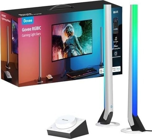 GOVEE Govee H6047 Gaming Light Bars | Luci LED | RGBIC, Wi-Fi, Alexa, Google Assistant - LAMPADINE | TecnoCARE.net Sabaudia, Latina, Terracina, San Felice Circeo e Pontinia