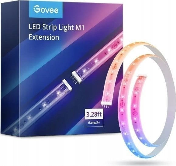 GOVEE Govee H100E LED Strip Light M1 Extension 1m | Estensore striscia LED | RGBIC+, compatibilità con Matter - LAMPADINE | TecnoCARE.net Sabaudia, Latina, Terracina, San Felice Circeo e Pontinia