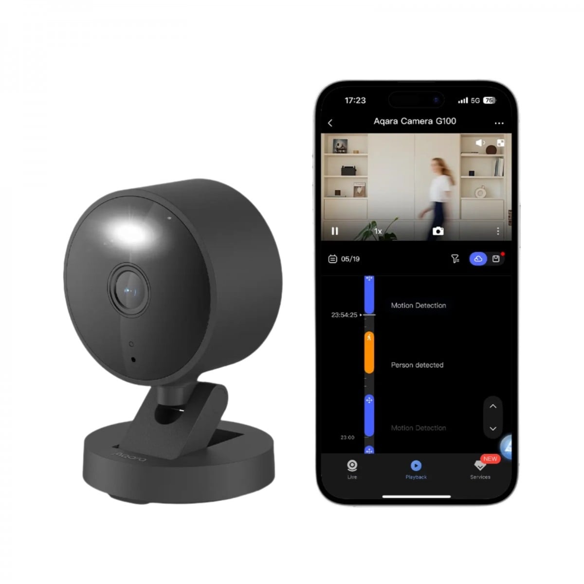 AQARA Aqara G100 CH-C08D Indoor Camera - SISTEMI DI SORVEGLIANZA | TecnoCARE.net Sabaudia, Latina, Terracina, San Felice Circeo e Pontinia