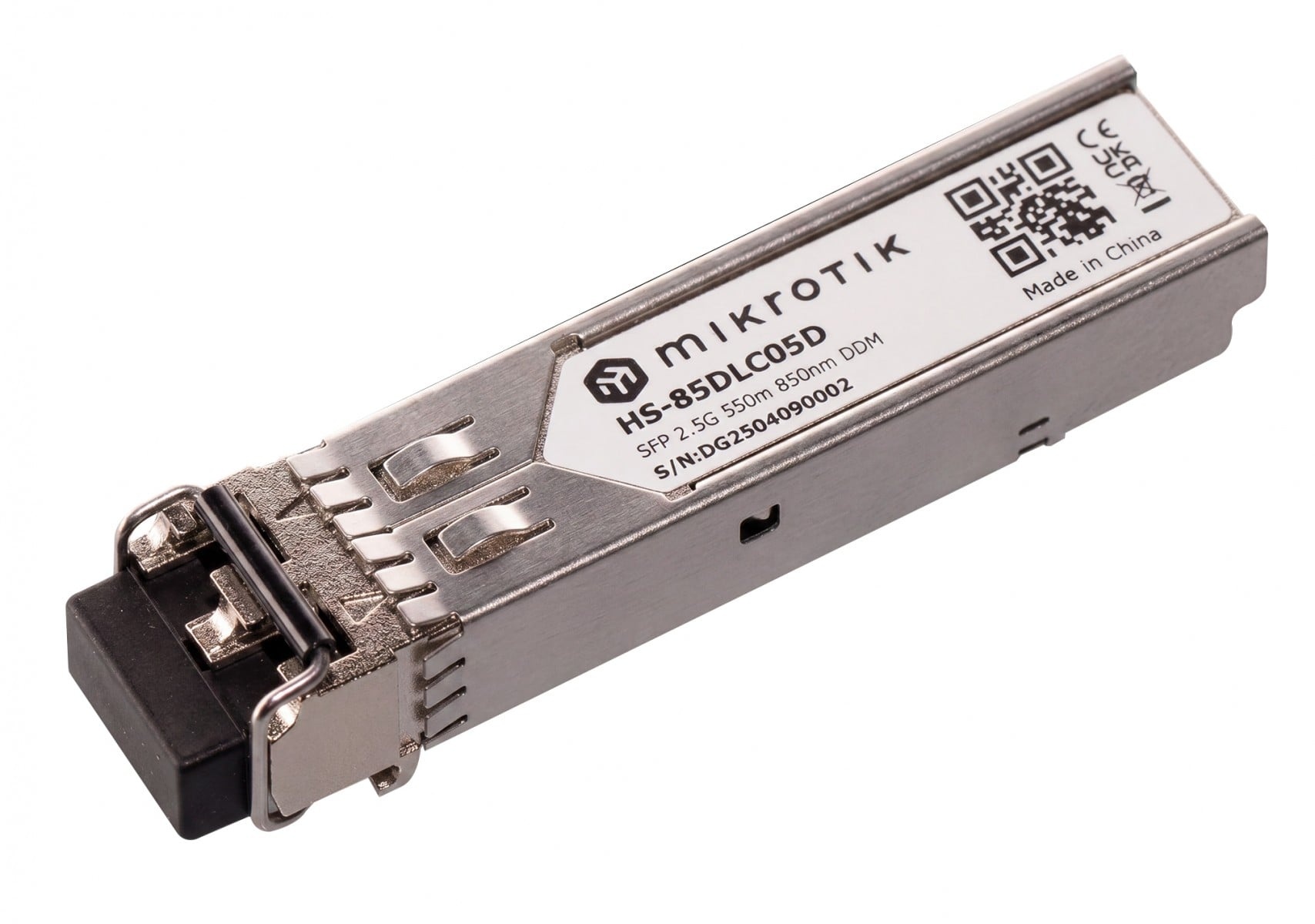 MIKROTIK Mikrotik HS-85DLC05D modulo del ricetrasmettitore di rete Fibra ottica 2500 Mbit/s SFP 850 nm - RETI | TecnoCARE.net Sabaudia, Latina, Terracina, San Felice Circeo e Pontinia