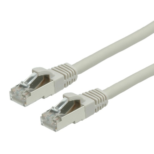 VALUE VALUE CAVO DI RETE S/FTP (PIMF) PATCHCORD CAT.6/CLASS E, LSOH, GRIGIO, 3M - CAVI DI RETE | TecnoCARE.net Sabaudia, Latina, Terracina, San Felice Circeo e Pontinia