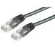 ROLINE ROLINE CAVO DI RETE UTP PATCHCORD CAT.5E/CLASSE D, NERO, 1M - CAVI DI RETE | TecnoCARE.net Sabaudia, Latina, Terracina, San Felice Circeo e Pontinia