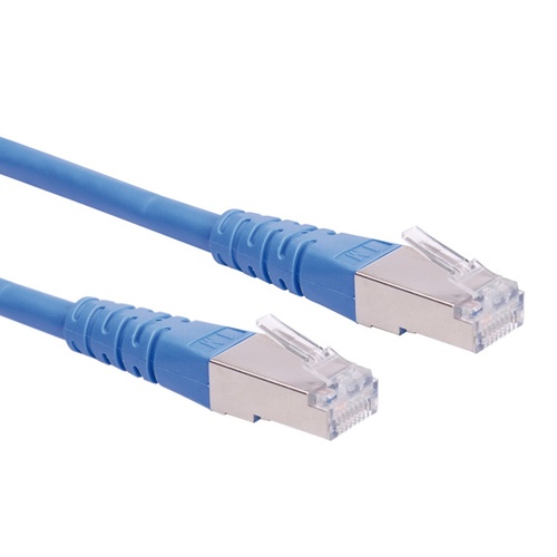 ROLINE ROLINE CAVO S/FTP (PIMF) PATCHCORD CAT.6/CLASS E, BLU, 20M - CAVI DI RETE | TecnoCARE.net Sabaudia, Latina, Terracina, San Felice Circeo e Pontinia