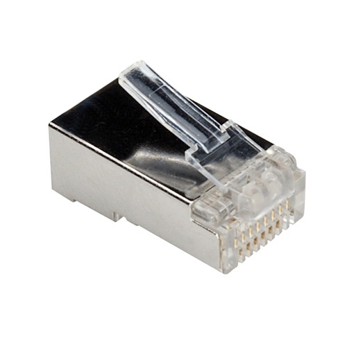 ROLINE ROLINE Cat 6 CLASS E MODULAR PLUG  STP  FOR STRANDED WIRE 10 PZ - ADATTATORI | TecnoCARE.net Sabaudia, Latina, Terracina, San Felice Circeo e Pontinia
