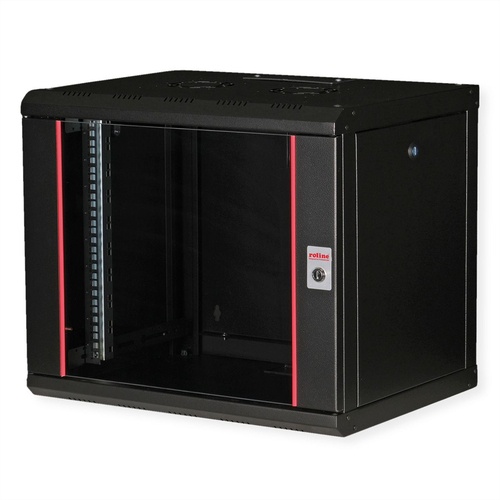 ROLINE ROLINE 19" CABINET DA MURO RACK 9U, 450x600 (WxD), NERO - ARMADI RACK | TecnoCARE.net Sabaudia, Latina, Terracina, San Felice Circeo e Pontinia