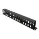 VALUE VALUE PIASTRA GESTIONE CAVI, 40X60MM, NERO - ARMADI RACK ACCESSORI | TecnoCARE.net Sabaudia, Latina, Terracina, San Felice Circeo e Pontinia