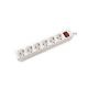 VALUE VALUE POWER STRIP, 6X, CON INTERRUTTORI, BIANCO, 1.5M, SHUKO - MULTIPRESE | TecnoCARE.net Sabaudia, Latina, Terracina, San Felice Circeo e Pontinia