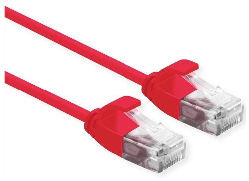 ROLINE ROLINE CAVO UTP DATA CENTER PATCHCORD CAT.6A CLASS EA LSOH SLIM ROSSO 5M - CAVI DI RETE | TecnoCARE.net Sabaudia, Latina, Terracina, San Felice Circeo e Pontinia