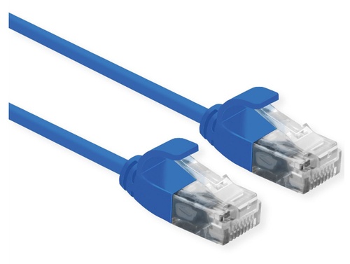 ROLINE ROLINE CAVO DI RETE UTP DATA CENTER PATCH CORD CAT.6A (CLASSE EA) LSOH SLIM 3 M BLU - CAVI DI RETE | TecnoCARE.net Sabaudia, Latina, Terracina, San Felice Circeo e Pontinia