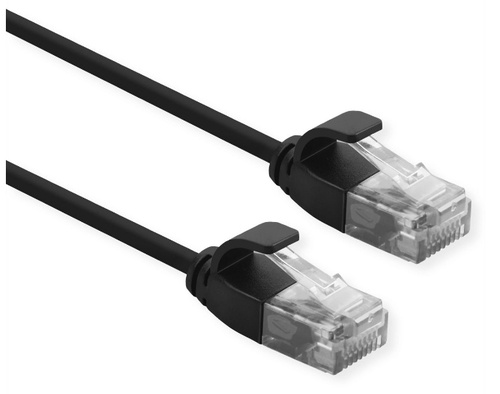 ROLINE ROLINE CAVO UTP DATA CENTER PATCHCORD CAT.6A/CLASS EA, LSOH, SLIM, NERO, 0.3M - CAVI DI RETE | TecnoCARE.net Sabaudia, Latina, Terracina, San Felice Circeo e Pontinia
