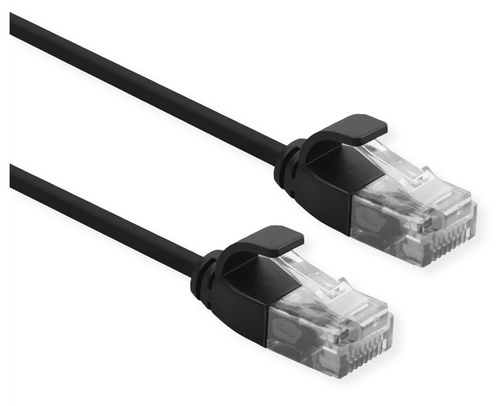 ROLINE ROLINE CAVO DI RETE UTP DATA CENTER PATCH CORD CAT.6A (CLASS EA) LSOH SLIM 1.5 M NERO - CAVI DI RETE | TecnoCARE.net Sabaudia, Latina, Terracina, San Felice Circeo e Pontinia