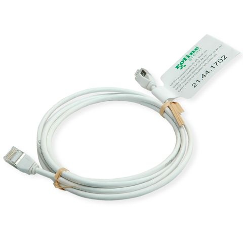 ROLINE ROLINE GREEN CAVO DI RETE U/FTP DATACENTER PATCHCORD CAT.6A/CLASS EA, LSOH/TPE, SLIM, GRIGIO, 0.3M - CAVI DI RETE | TecnoCARE.net Sabaudia, Latina, Terracina, San Felice Circeo e Pontinia