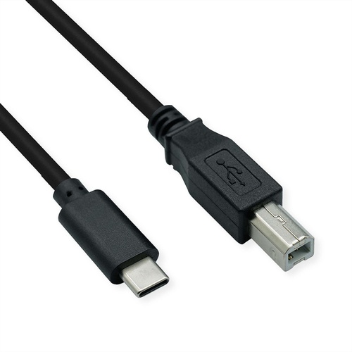 VALUE VALUE CAVO PER STAMPANTE  USB2.0 Cable Type C, C - B, M/M, NERO, 1.8M - CAVI VARI | TecnoCARE.net Sabaudia, Latina, Terracina, San Felice Circeo e Pontinia