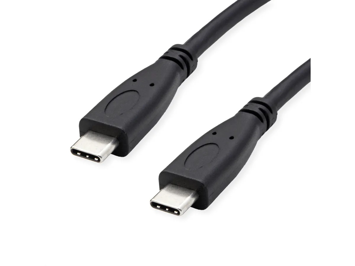 ROLINE ROLINE GREEN CAVO USB3.2 GEN2, PD 20V5A, WITH EMARK, C - C, M/M, BLACK, 0.5M - CAVI USB | TecnoCARE.net Sabaudia, Latina, Terracina, San Felice Circeo e Pontinia