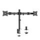 LINK LINK BRACCIO SUPPORTO DA TAVOLO CON MORSA PER 2 MONITOR 13-27" FINO A 8 KG A 3 SNODI - ACCESSORI TV | TecnoCARE.net Sabaudia, Latina, Terracina, San Felice Circeo e Pontinia