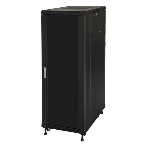 LINK ARMADIO RACK 19 PER RETI 32U (A)1610, (L)600, (P)600 COLORE NERO PORTA VETRO - ARMADI RACK | TecnoCARE.net Sabaudia, Latina, Terracina, San Felice Circeo e Pontinia