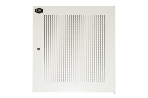 LINK PORTA METALLO TRAFORATA CON SERRATURA PER ARMADIO LINK 15U LK 1915UGF GRIGIO - ARMADI RACK ACCESSORI | TecnoCARE.net Sabaudia, Latina, Terracina, San Felice Circeo e Pontinia