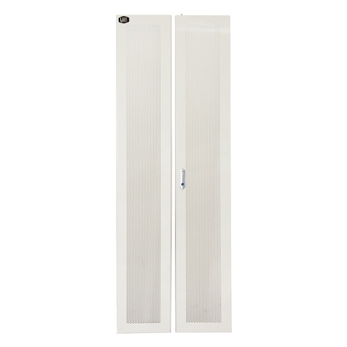 LINK PORTA IN METALLO TRAFORATA GRIGIA A 2 ANTE PER ARMADI LINK 42U LARGHEZZA 600MM CON SERRATURA - ARMADI RACK ACCESSORI | TecnoCARE.net Sabaudia, Latina, Terracina, San Felice Circeo e Pontinia