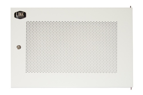 LINK PORTA METALLO TRAFORATA CON SERRATURA PER ARMADIO LINK 9U LK1909UGF GRIGIO - ARMADI RACK ACCESSORI | TecnoCARE.net Sabaudia, Latina, Terracina, San Felice Circeo e Pontinia