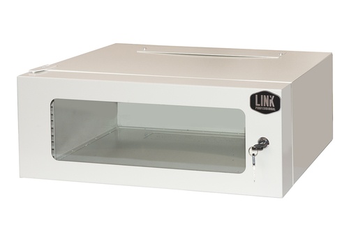 LINK ARMADIO RACK 19 4U PROFONDITA 360 MM COLORE GRIGIO CON PORTA VETRO (AxPxL) CM 21x36x54 - ARMADI RACK | TecnoCARE.net Sabaudia, Latina, Terracina, San Felice Circeo e Pontinia