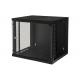 LINK ARMADIO RACK 19 9U LINK SERIE LIGHT COLORE NERO CON PORTA VETRO (AxPxL) MM 450X400X530 RIPIANO INCLUSO - ARMADI RACK | TecnoCARE.net Sabaudia, Latina, Terracina, San Felice Circeo e Pontinia