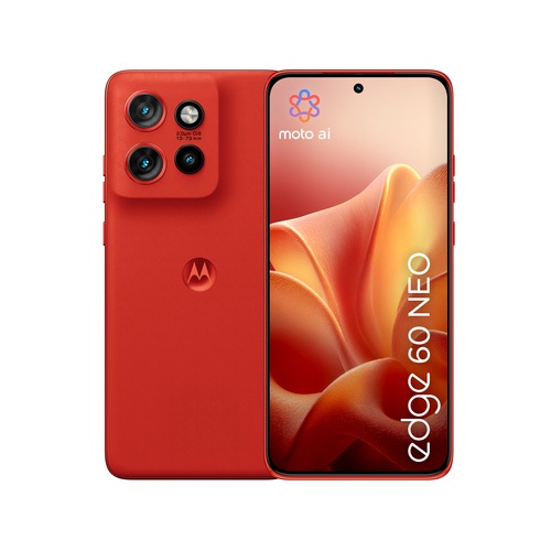 MOTOROLA MOTOROLA SMARTPHONE EDGE 60 NEO 5G DS 8+256 POINCIANA RED TIM - SMARTPHONE | TecnoCARE.net Sabaudia, Latina, Terracina, San Felice Circeo e Pontinia