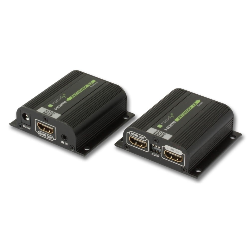 TECHLY Techly IDATA EXT-E70POED Estensore HDMI 1.4 1080p60Hz fino a 40m su Cat6 con IR PoC - ELABORAZIONI E DISTRIBUZIONI DEL SEGNALE | TecnoCARE.net Sabaudia, Latina, Terracina, San Felice Circeo e Pontinia
