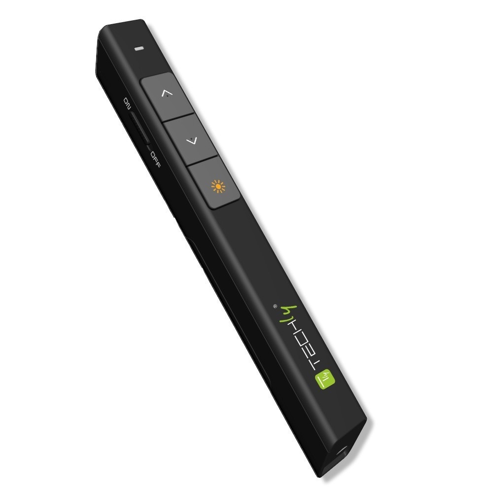 TECHLY Techly ITC-LASER26 Presentatore wireless con puntatore laser - TASTIERE E CONTROLLER | TecnoCARE.net Sabaudia, Latina, Terracina, San Felice Circeo e Pontinia