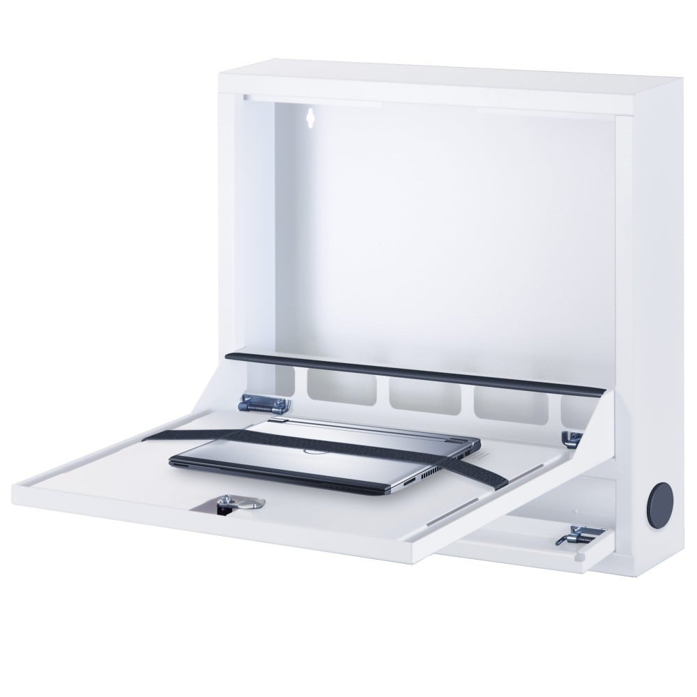 TECHLY Techly ICRLIM04W2 Armadietto per laptop da parete anti-furto da 19" con ripiano - Bianco - PC | TecnoCARE.net Sabaudia, Latina, Terracina, San Felice Circeo e Pontinia