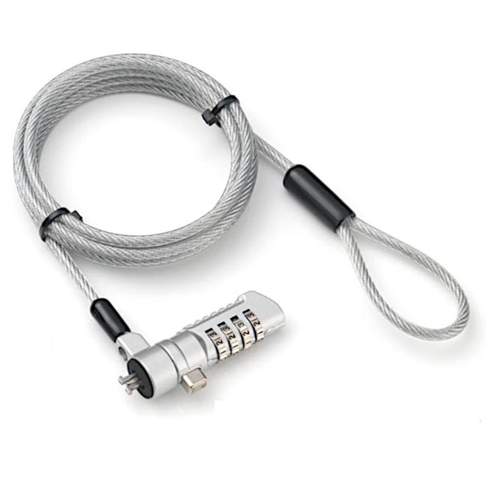 TECHLY Techly IQ-LOK-16-K Cavo di Sicurezza per Laptop Nano Slot con Lucchetto 1.8m - ACCESSO E CONTROLLO | TecnoCARE.net Sabaudia, Latina, Terracina, San Felice Circeo e Pontinia
