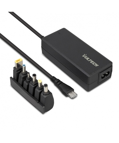 VULTECH VULTECH ALIMENTATORE UNIVERSALE PER NOTEBOOK 70W AUTOSETTANTE - ALIMENTATORI NOTEBOOK | TecnoCARE.net Sabaudia, Latina, Terracina, San Felice Circeo e Pontinia